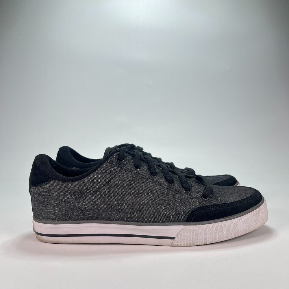 C1RCA 50 Adrian Lopez Charcoal Gray Lace Up Skateboarding Shoes Men's Size 10